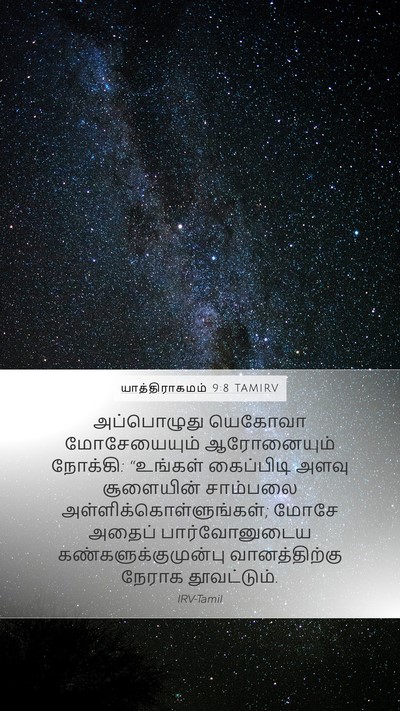 யாத்திராகமம் 9:8 TAMIRV Bible Verse Image