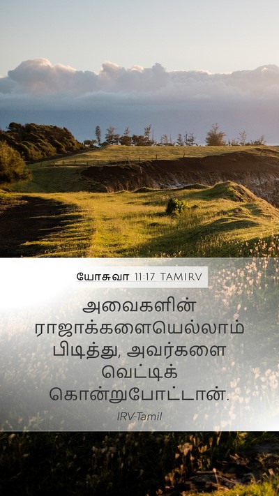 யோசுவா 11:17 TAMIRV Bible Verse Image