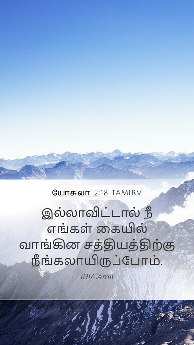 யோசுவா 2:18 TAMIRV Bible Verse Image