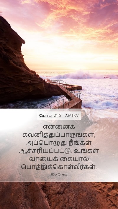 யோபு 21:5 TAMIRV Bible Verse Image
