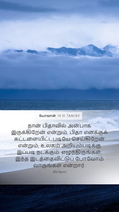 யோவான் 14:31 TAMIRV Bible Verse Image