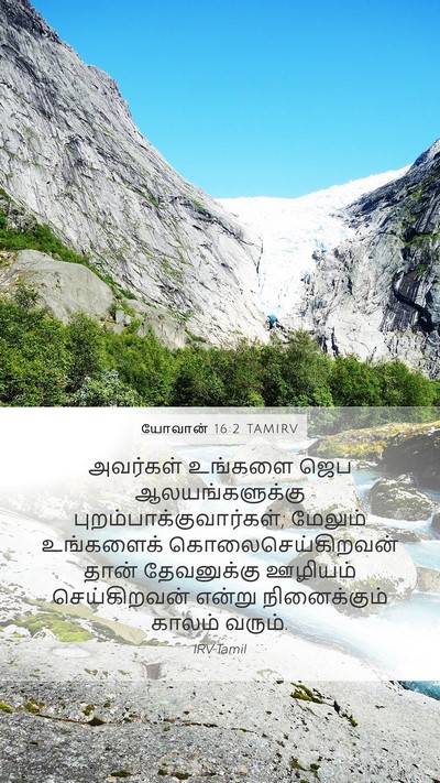 யோவான் 16:2 TAMIRV Bible Verse Image