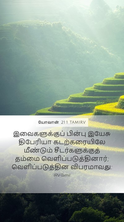 யோவான் 21:1 TAMIRV Bible Verse Image