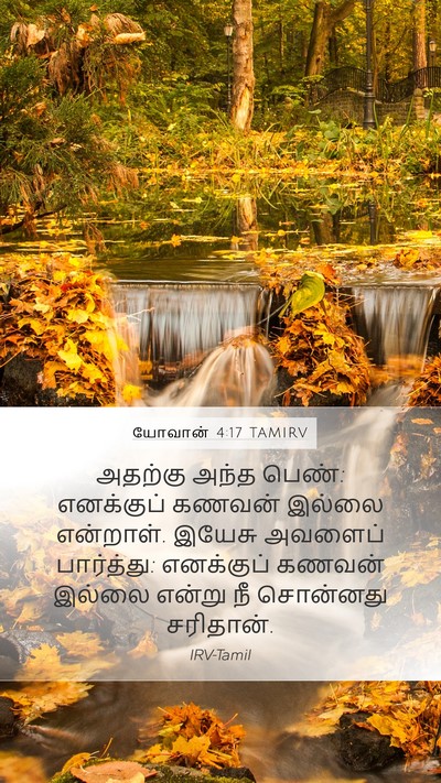 யோவான் 4:17 TAMIRV Bible Verse Image
