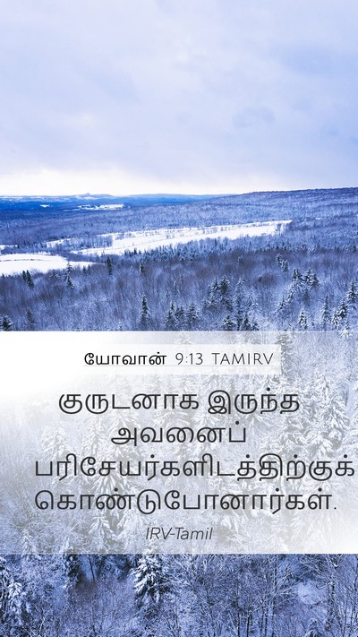 யோவான் 9:13 TAMIRV Bible Verse Image
