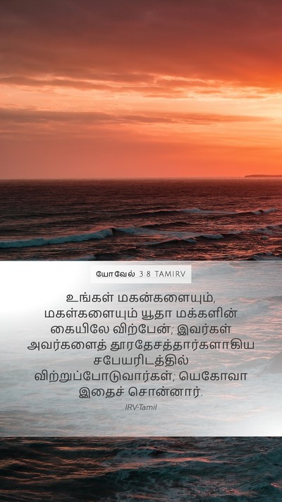 யோவேல் 3:8 TAMIRV Bible Verse Image