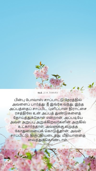 ரூத் 2:14 TAMIRV Bible Verse Image