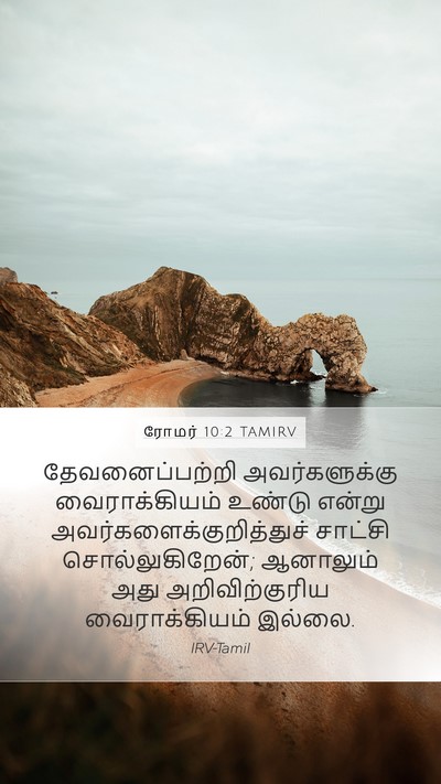 ரோமர் 10:2 TAMIRV Bible Verse Image