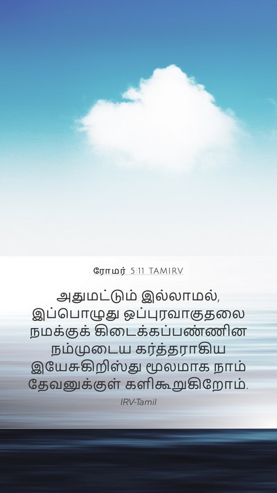 ரோமர் 5:11 TAMIRV Bible Verse Image