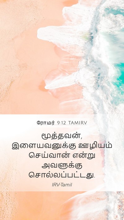 ரோமர் 9:12 TAMIRV Bible Verse Image