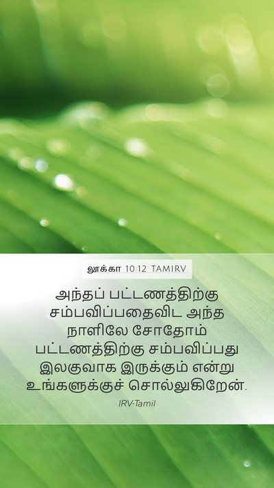 லூக்கா 10:12 TAMIRV Bible Verse Image