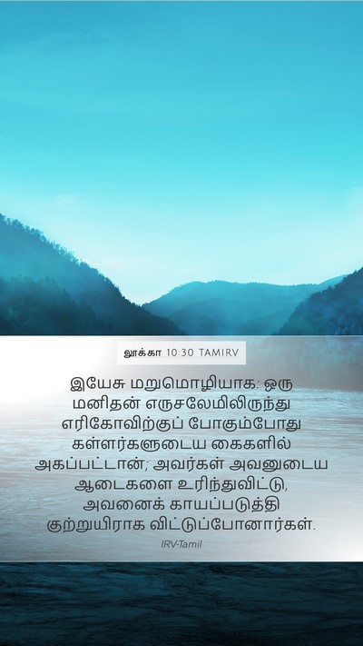 லூக்கா 10:30 TAMIRV Bible Verse Image