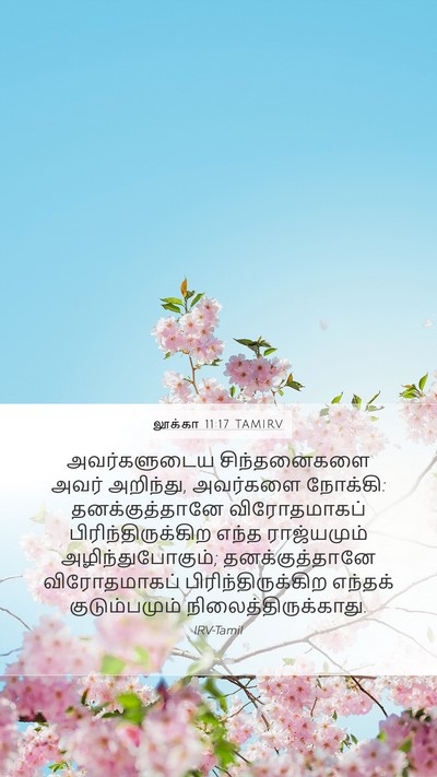 லூக்கா 11:17 TAMIRV Bible Verse Image
