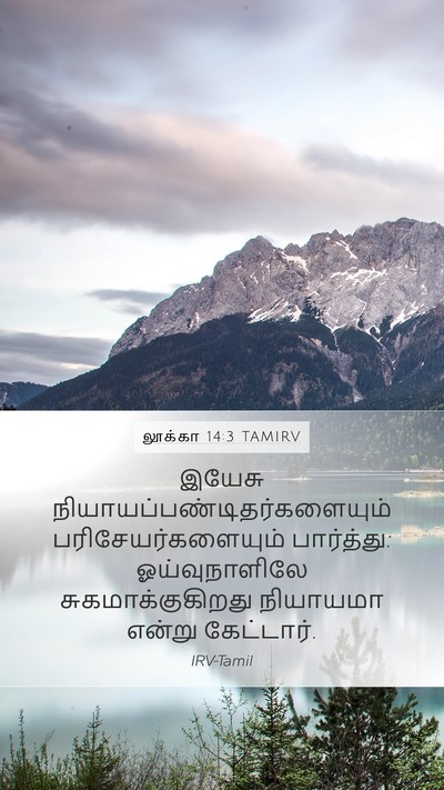 லூக்கா 14:3 TAMIRV Bible Verse Image