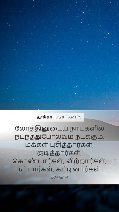 லூக்கா 17:28 TAMIRV Bible Verse Image
