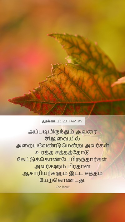 லூக்கா 23:23 TAMIRV Bible Verse Image