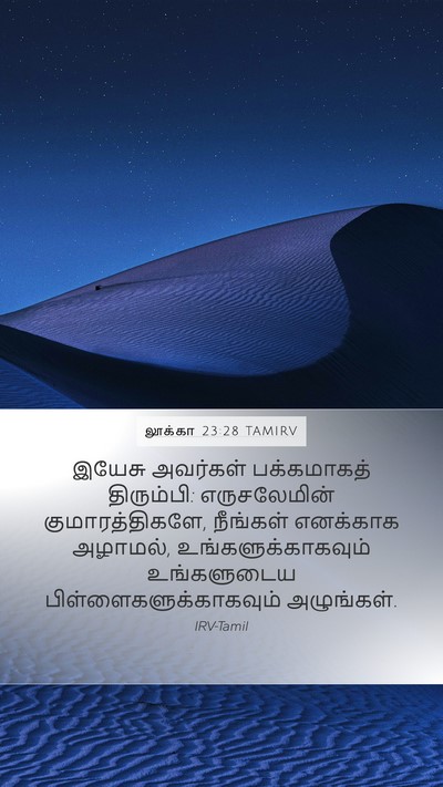 லூக்கா 23:28 TAMIRV Bible Verse Image