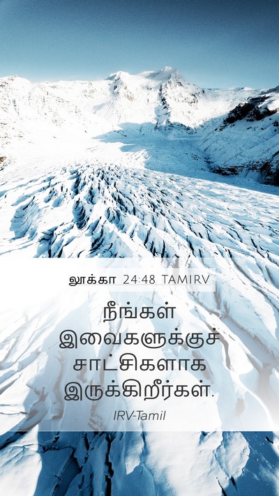 லூக்கா 24:48 TAMIRV Bible Verse Image