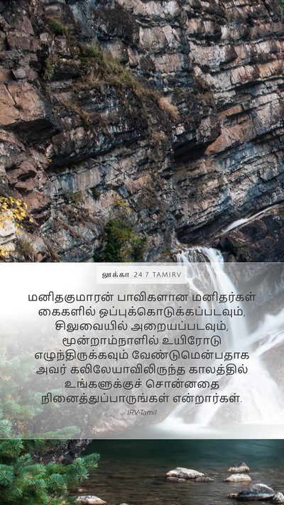 லூக்கா 24:7 TAMIRV Bible Verse Image