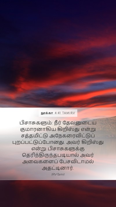 லூக்கா 4:41 TAMIRV Bible Verse Image