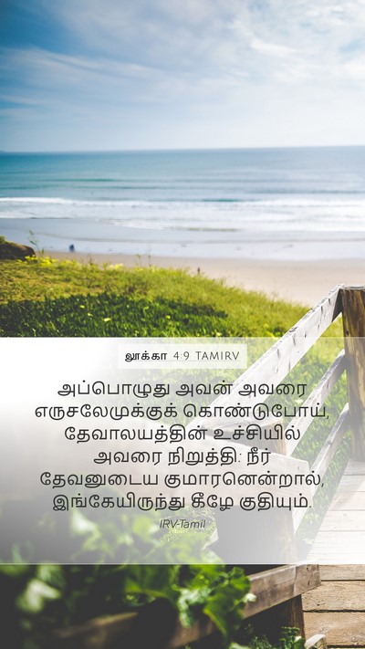 லூக்கா 4:9 TAMIRV Bible Verse Image