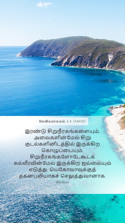 லேவியராகமம் 3:4 TAMIRV Bible Verse Image