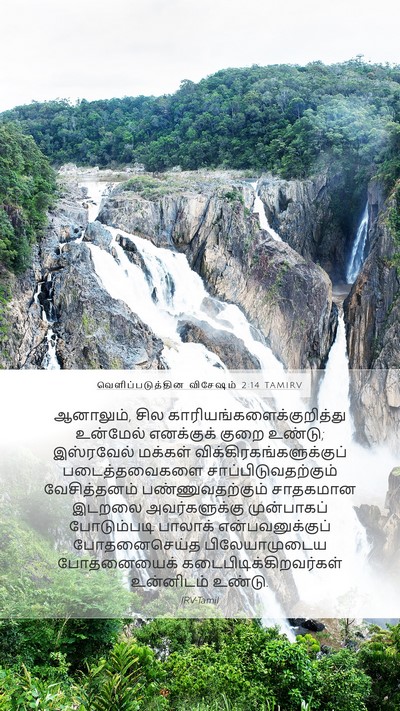 வெளிப்படுத்தின விசேஷம் 2:14 TAMIRV Bible Verse Image