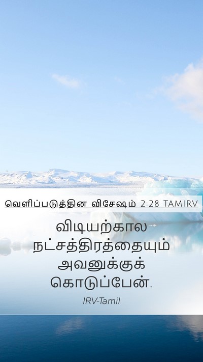 வெளிப்படுத்தின விசேஷம் 2:28 TAMIRV Bible Verse Image