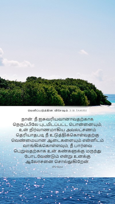 வெளிப்படுத்தின விசேஷம் 3:18 TAMIRV Bible Verse Image