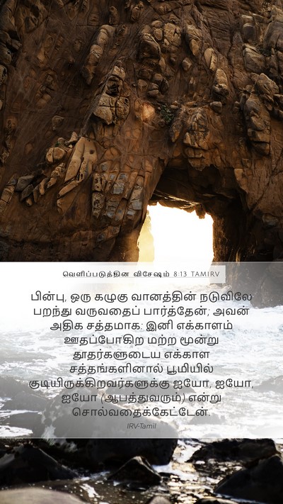 வெளிப்படுத்தின விசேஷம் 8:13 TAMIRV Bible Verse Image